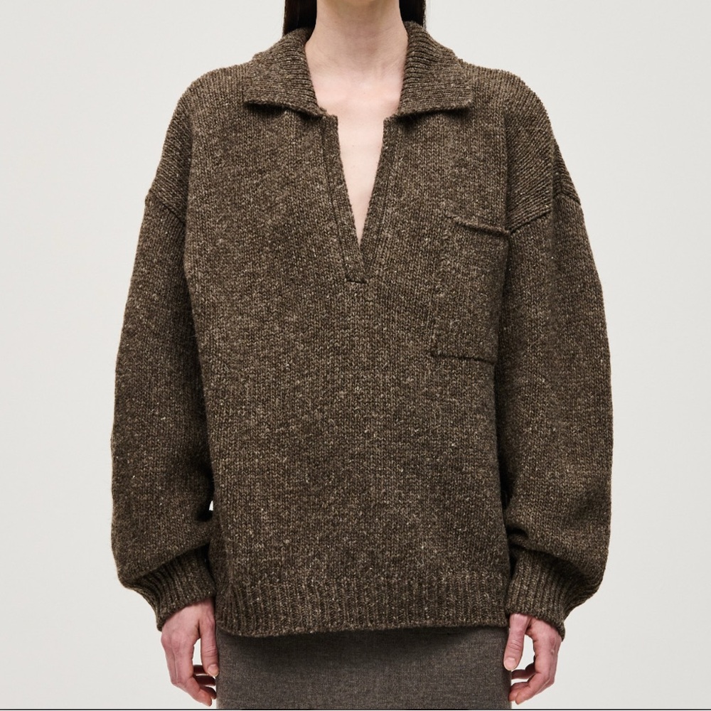 Babaa No. 93 Women's Sweater in Oak